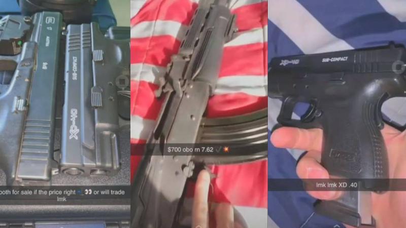 Guns found in car at Alburquerque high school, suspect released