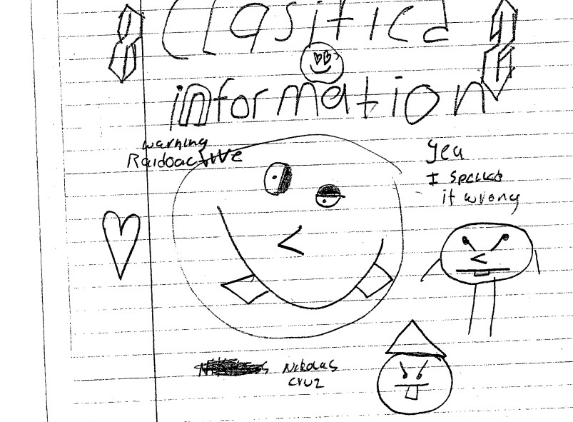 Parkland shooter's childish prison love letters