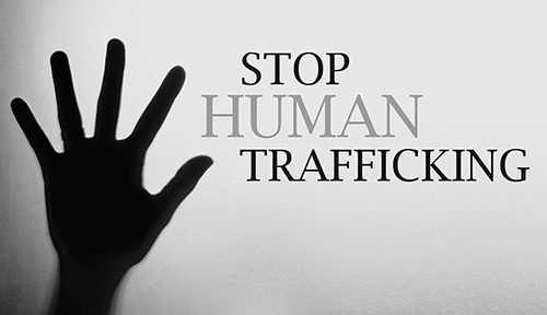 Which social media platform is used most for child trafficking?