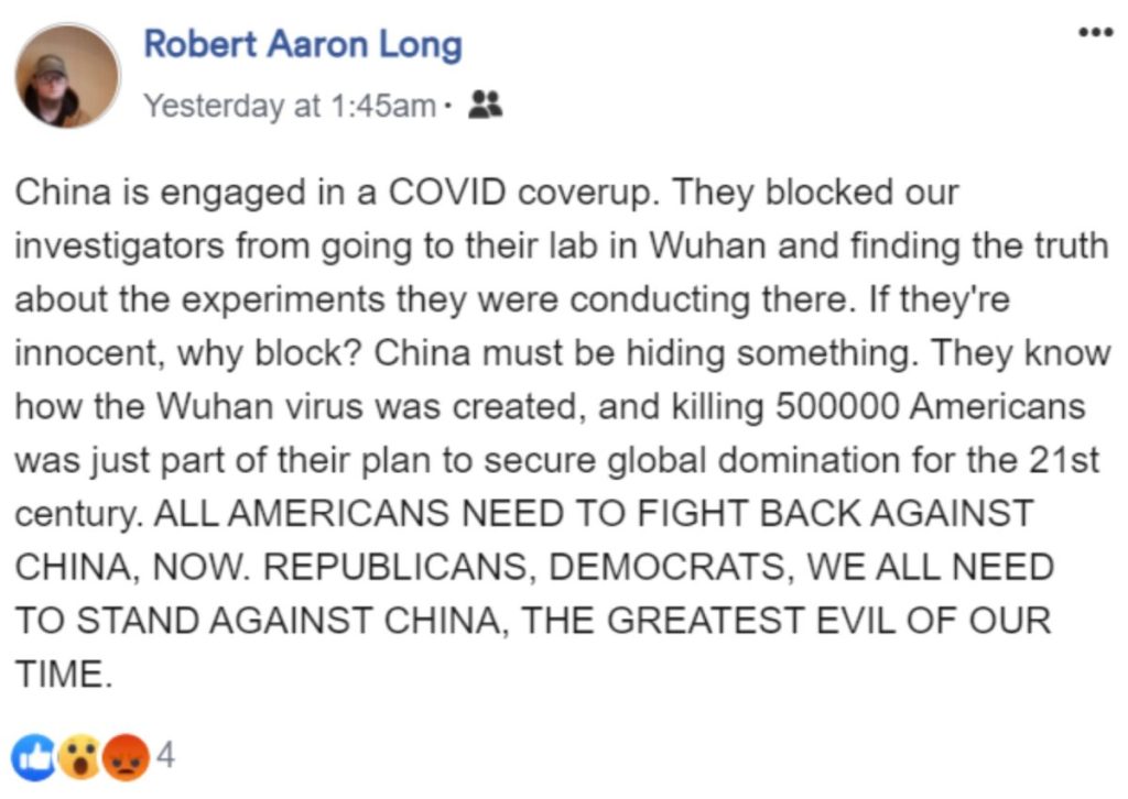 Viral post attributed to Atlanta shooter is&nbsp;fake