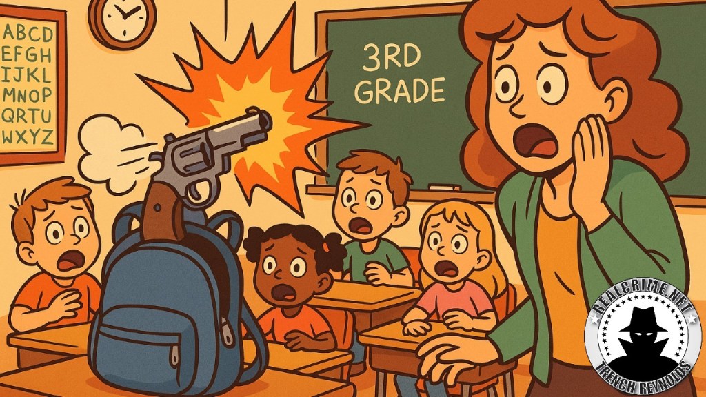 Gun Goes Off in Third Grade Class, Parents&nbsp;Arrested