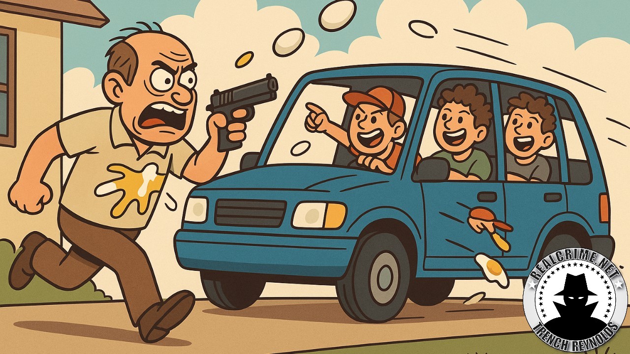 Man Responds to Egging of House by Shooting at Car