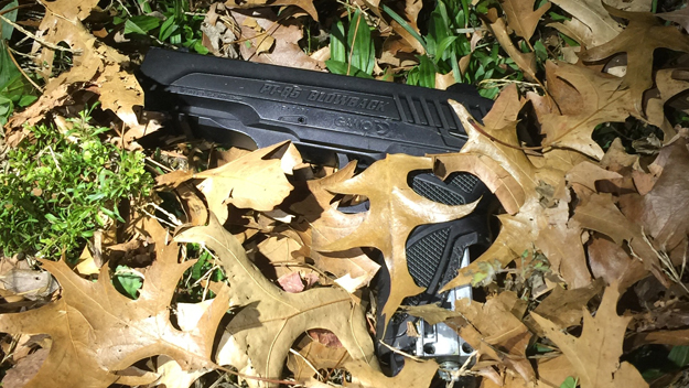 Or "Never bring a pellet gun to a New York robbery"