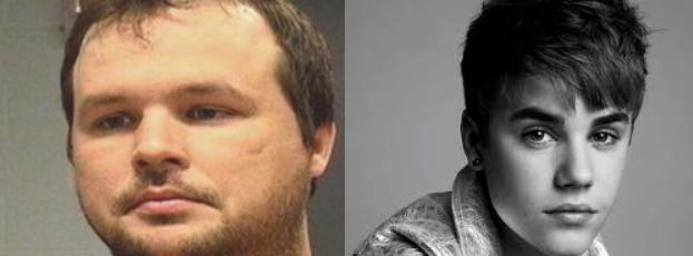 Christopher P. Gunn (not Bieber) and Justin Bieber. The resemblance is uncanny.