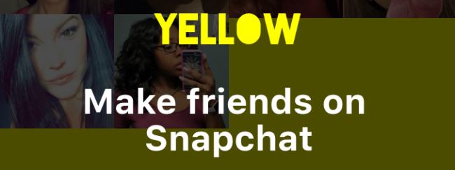 New app to be on the look out for: Yellow