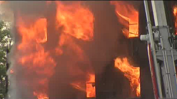 Concord Chemical fire in Camden