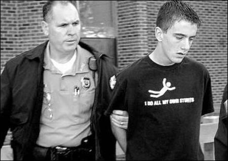 Joe Nee at the time of his arrest