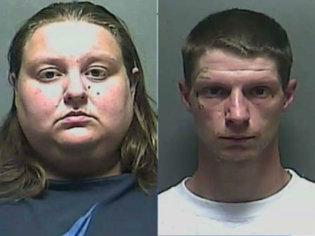 It looked like someone had stomped on the child