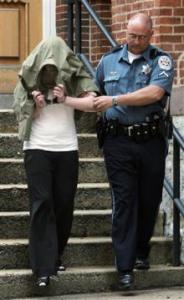 Danielle Black's perp walk