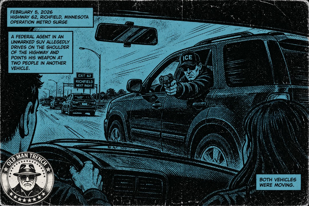 ICE Agent Accused of Aiming Gun at Civilians From Moving SUV