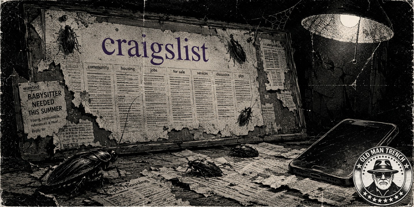 Some Creeps Never Left Craigslist